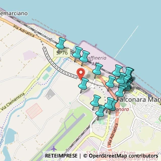 Mappa Via del Conventino, 60015 Falconara Marittima AN, Italia (0.9845)