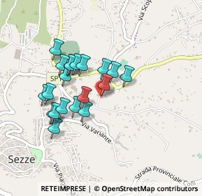 Mappa Via Gattuccia, 04018 Sezze LT, Italia (0.401)