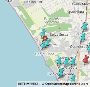 Mappa Viale delle Dalie, 00042 Anzio RM, Italia (2.83231)