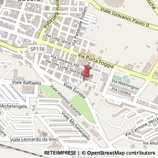 Mappa Via Don Giovanni Minzoni, 99, 71036 Lucera, Foggia (Puglia)