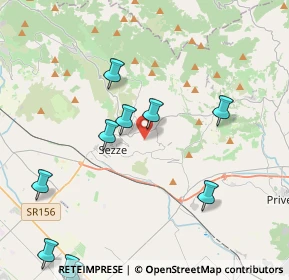 Mappa Via Valle Pazza, 04018 Sezze LT, Italia (5.66364)