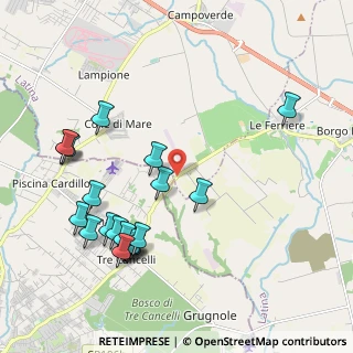 Mappa Via delle Ferriere, 04011 Aprilia LT, Italia (2.4375)