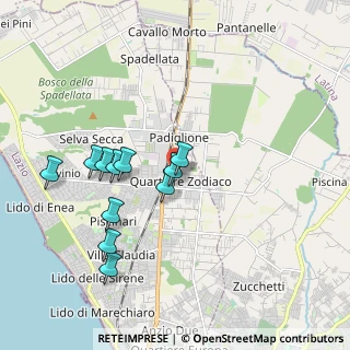 Mappa Via del Leone, 00042 Anzio RM, Italia (1.88727)