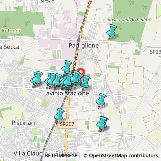 Mappa Via del Leone, 00042 Anzio RM, Italia (0.861)