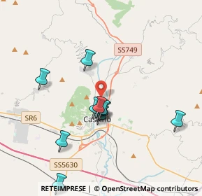 Mappa Site - City, 03043 Cassino FR, Italia (3.67455)