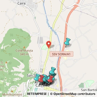 Mappa Site - City, 03043 Cassino FR, Italia (1.655)