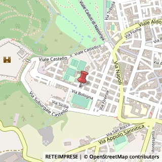 Mappa Via Giuseppe Mazzini, 97, 71036 Lucera, Foggia (Puglia)