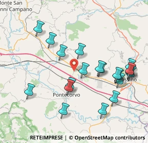Mappa 03030 Castrocielo FR, Italia (8.7735)