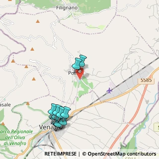 Mappa Via Parco degli Ulivi, 86077 Pozzilli IS, Italia (2.5775)