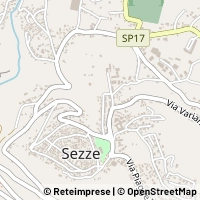 Kaart Sezze