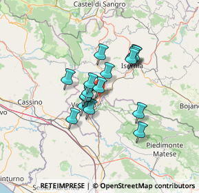 Mappa SS 85 Venafrana, 86070 Isernia IS, Italia (10.24176)