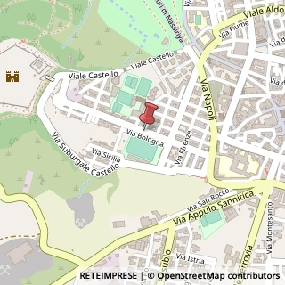 Mappa Via Giuseppe Mazzini,  99, 71036 Lucera, Foggia (Puglia)