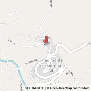 Mappa Via volla 30, 03030 Piedimonte San Germano, Frosinone (Lazio)
