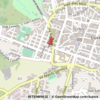 Mappa Via Torino, 19, 71036 Lucera FG, Italia, 71036 Lucera, Foggia (Puglia)