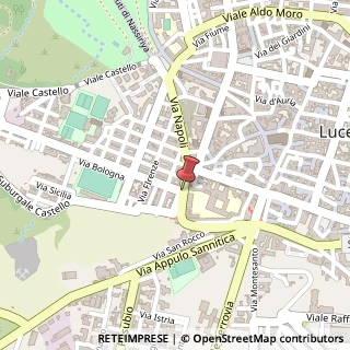 Mappa Via bari 27, 71036 Lucera, Foggia (Puglia)