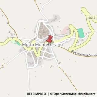 Mappa Via Giosuè Carducci, 2, 71030 Motta Montecorvino, Foggia (Puglia)