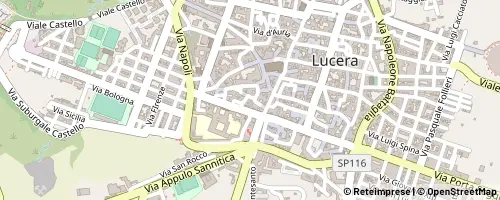 Mappa Lucera