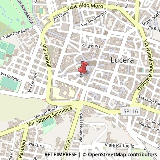 Mappa Via Michele Ardito, 23, 71036 Lucera FG, Italia, 71036 Lucera, Foggia (Puglia)