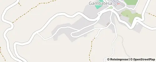 Mappa Gambatesa