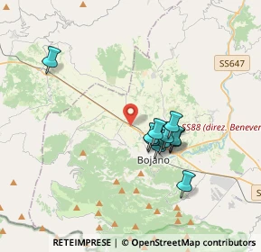 Mappa SS17, 86021 Bojano CB, Italia (3.13182)