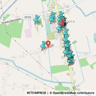 Mappa Strada Longarina, 04010 Borgo Podgora LT, Italia (0.54679)