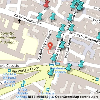 Mappa Rampa Cassitto, 71036 Lucera FG, Italia (0.093)