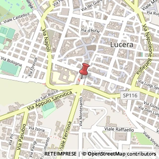 Mappa Corso Manfredi, 23, 71036 Lucera, Foggia (Puglia)