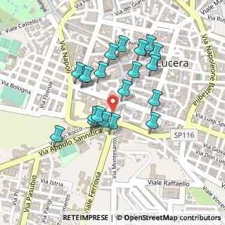 Mappa Corso Manfredi, 71036 Lucera FG, Italia (0.208)