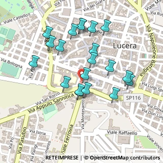 Mappa Corso Manfredi, 71036 Lucera FG, Italia (0.2425)