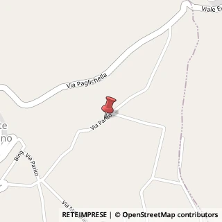 Mappa Via parito 40, 03030 Piedimonte San Germano, Frosinone (Lazio)