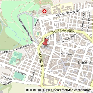 Mappa Via Federico II, 32, 71036 Lucera, Foggia (Puglia)