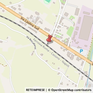 Mappa Via della stazione di Aquino, 2, 03030 Castrocielo, Frosinone (Lazio)