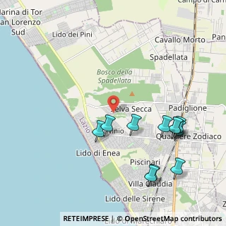 Mappa Via del Sole, 00042 Anzio RM, Italia (2.44273)