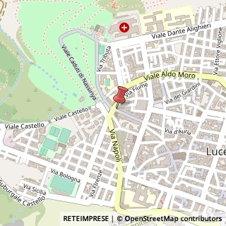 Mappa Via Federico II, 71036 Lucera FG, Italia, 71036 Lucera, Foggia (Puglia)