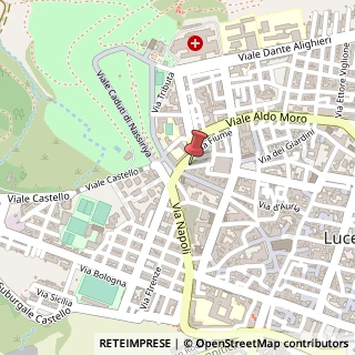 Mappa Via dei Saraceni,  11, 71036 Lucera, Foggia (Puglia)