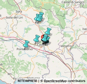 Mappa Via Cimino, 03043 Cassino FR, Italia (6.65692)