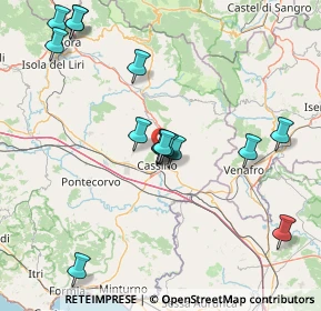 Mappa Via Cimino, 03043 Cassino FR, Italia (17.31333)