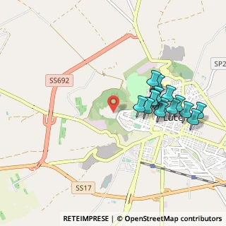 Mappa Piazza Padre Angelo Cuomo, 71036 Lucera FG, Italia (1.01133)