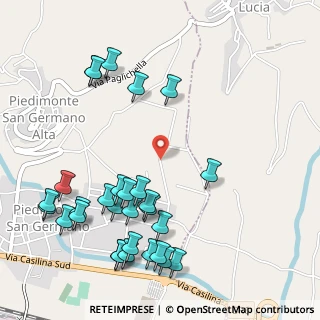 Mappa Via Parito, 03030 Piedimonte San Germano FR, Italia (0.67931)