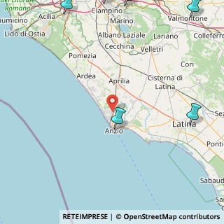 Mappa Via E. Cecconi, 00042 Anzio RM, Italia (38.71)