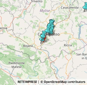 Mappa Contrada Monteverde, 86019 Vinchiaturo CB, Italia (13.78182)