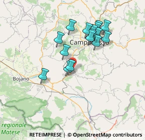 Mappa Contrada Monteverde, 86019 Vinchiaturo CB, Italia (6.87875)
