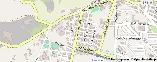 Mappa Lucera
