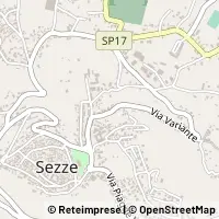 Kaart Sezze