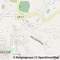 Mapa Sezze