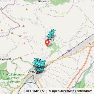 Mappa Strada Comunale per Venafro, 86077 Pozzilli IS, Italia (2.23417)