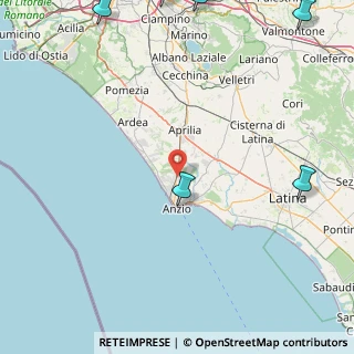 Mappa Via Urano, 00042 Anzio RM, Italia (38.4755)