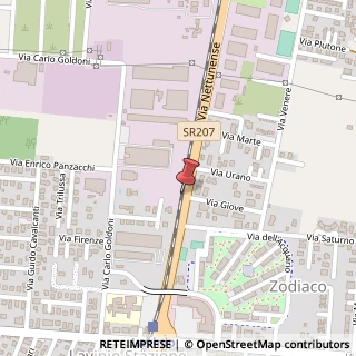 Mappa Via Goldoni, 00042 Anzio, Roma (Lazio)
