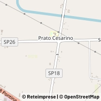Karte Cisterna di Latina