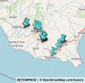 Mappa Via Peppino Impastato, 97015 Modica RG, Italia (10.35947)